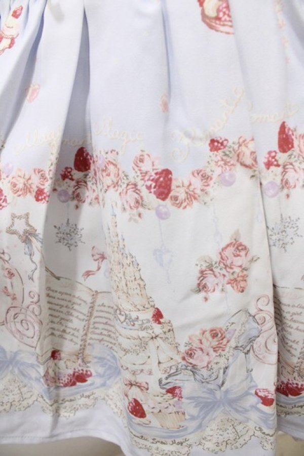 画像3: LIZ LISA / スウィーツシンデレラ柄スカパン 0 サックス Y-25-08-18-078-LO-SK-SZ-ZT063 (3)