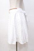 画像2: LIZ LISA / シアーチェックスカラップスカート 0 白 Y-25-08-18-018-LO-SK-SZ-ZT064 (2)