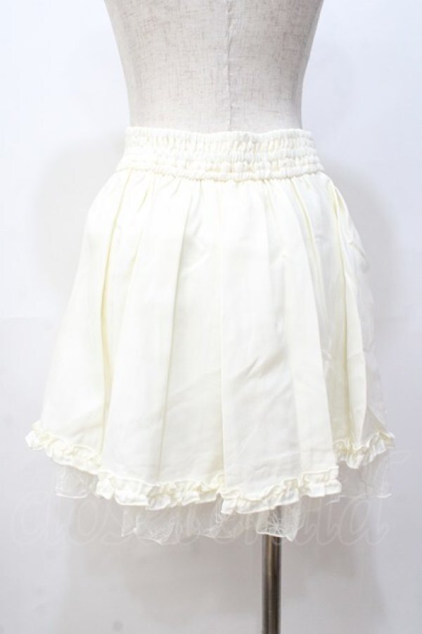 画像3: LIZ LISA / 裾レースバラボタンスカート 0 アイボリー Y-25-08-18-023-LO-SK-SZ-ZH (3)