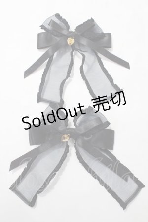 画像: Angelic Pretty / Sugar DecorationクリップSet  黒 Y-25-08-19-008-AP-ZA-SZ-ZY