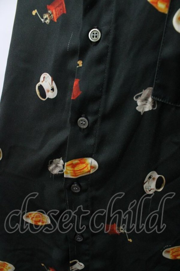 画像3: AXES-X / 純喫茶ホットケーキPTシャツ XL グリーン Y-25-08-19-056-AX-BL-SZ-ZI (3)