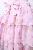 画像3: Angelic Pretty / Sugar Heartsティアードスカート  ピンク Y-25-08-19-093-AP-SK-SZ-ZY (3)