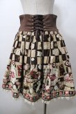 画像2: Angelic Pretty / Magical Night Theaterスカート  ブラウン Y-25-08-19-097-AP-SK-SZ-ZY (2)