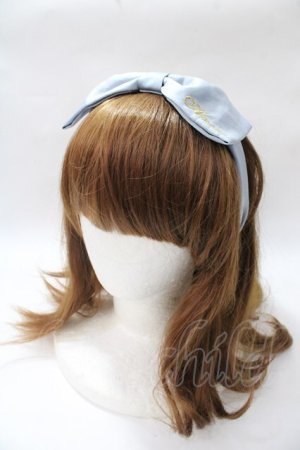 画像: F i.n.t / 刺繍入りリボンヘアバンド   Y-25-08-19-030-CA-AC-SZ-ZY