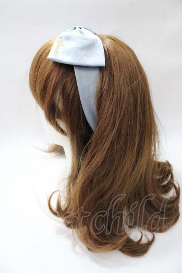 画像2: F i.n.t / 刺繍入りリボンヘアバンド   Y-25-08-19-030-CA-AC-SZ-ZT487-F003 (2)