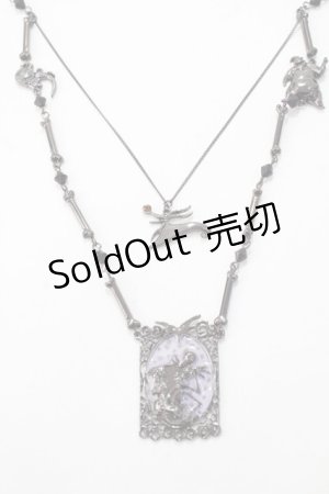 画像: axes femme POETIQUE / ナイトメアー・ビフォア・クリスマス ネックレス  黒 Y-25-08-23-008-AX-AC-SZ-ZY