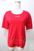 画像1: PINK HOUSE / ロゴプリントT  赤 Y-25-08-23-082-LO-TO-SZ-ZT071 (1)