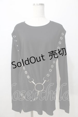 画像: KILL STAR / Ruckus Long Sleeve Top  黒 Y-25-08-23-089-PU-TO-SZ-ZY