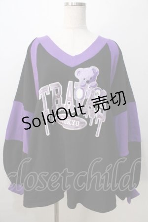 画像: TRAVAS TOKYO / チルデン切替プルオーバー  黒 Y-25-08-23-103-PU-TO-SZ-ZY