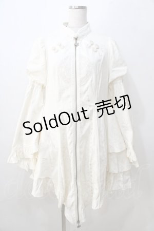 画像: Ozz oneste / 雪化憧ワンピース  ホワイト Y-25-08-23-115-OO-OP-SZ-ZY