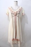 画像1: Ozz oneste / Mysterious Rose ワンピース  白×ピンク Y-25-08-23-116-OO-OP-SZ-ZY (1)