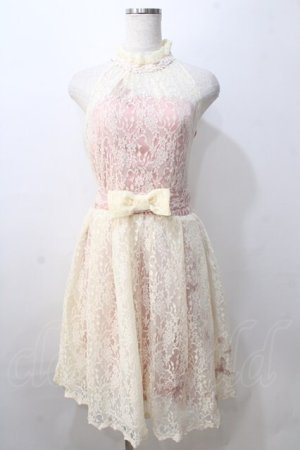 画像: axes femme / レース重ね着風ワンピース  生成り Y-25-08-23-120-AX-OP-SZ-ZY