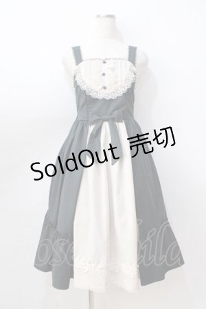 画像: axes femme kawaii / 童話の小公女ジャンスカ M グリーン Y-25-08-23-136-AX-OP-SZ-ZY