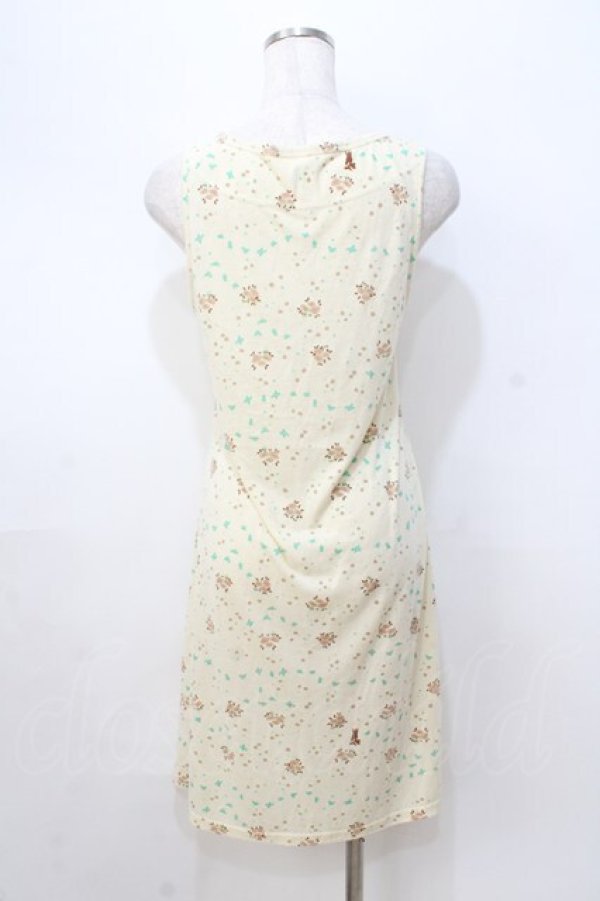 franche lippee ワンピース Franche Lippee / 小花柄ワンピース 生成り Y-25-08-23-149-LO