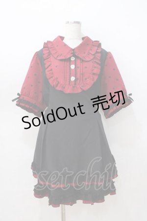画像: DearMyLove Whip / ハートドットヨークフリルセットアップ  ５L Y-25-08-23-165-LO-OP-SZ-ZY