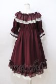 画像3: ALICE and the PIRATES / コーディリアワンピース  ボルドー Y-25-08-23-167-PA-OP-SZ-ZY (3)