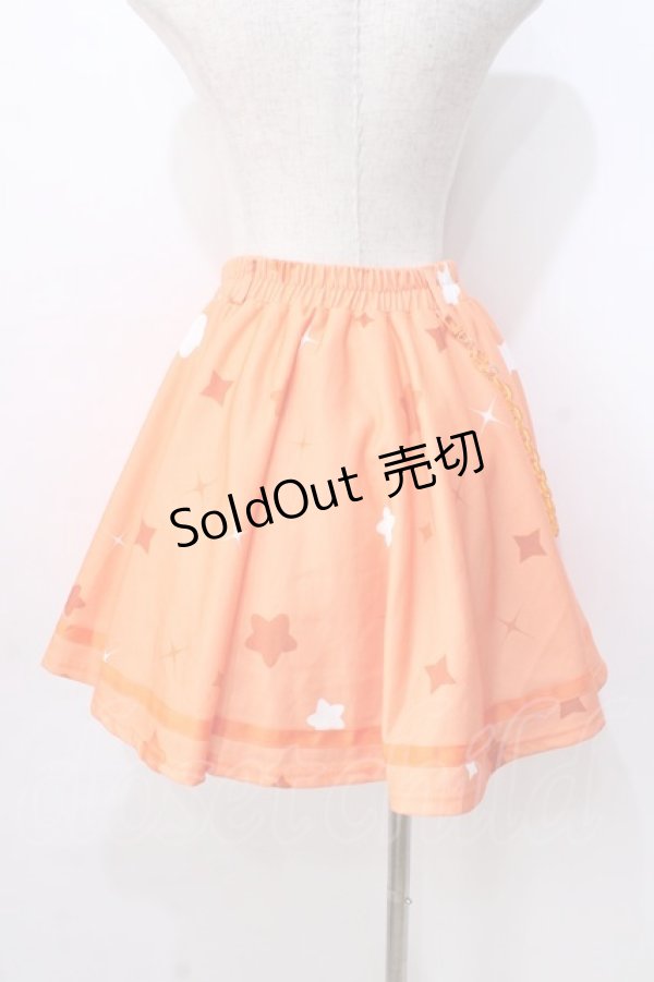 画像3: ACDC RAG / ケアベアスカート  オレンジ Y-25-08-23-181-PU-SK-SZ-ZY (3)