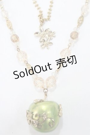 画像: axes femme / おめかしリンゴネックレス  ゴールド Y-25-08-23-005-AX-AC-SZ-ZY