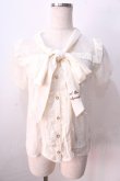 画像1: LIZ LISA / ボウタイリボンブラウス 0 アイボリー Y-25-08-26-007-LO-BL-SZ-ZH (1)