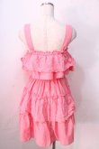 画像2: LIZ LISA / 肩あきコットンレースワンピース 0 ピンク Y-25-08-26-062-LO-OP-SZ-ZI (2)