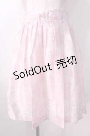 画像: LIZ LISA / 単色花柄スカート 0 ピンク Y-25-08-26-069-LO-SK-SZ-ZY