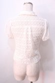 画像2: LIZ LISA / 総レースブラウス 0 オフ白 Y-25-08-26-001-LO-BL-SZ-ZH (2)