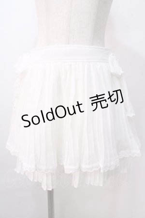画像: LIZ LISA / プリーツスカパン 0 白 Y-25-08-26-072-LO-PA-SZ-ZH