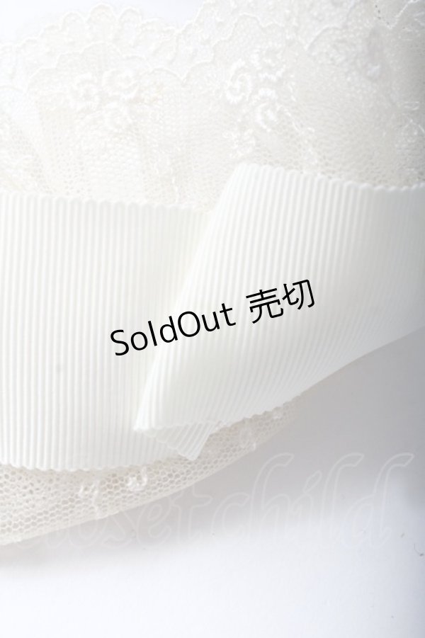 Innocent World / ドットチュールグログランリボンカチューシャ