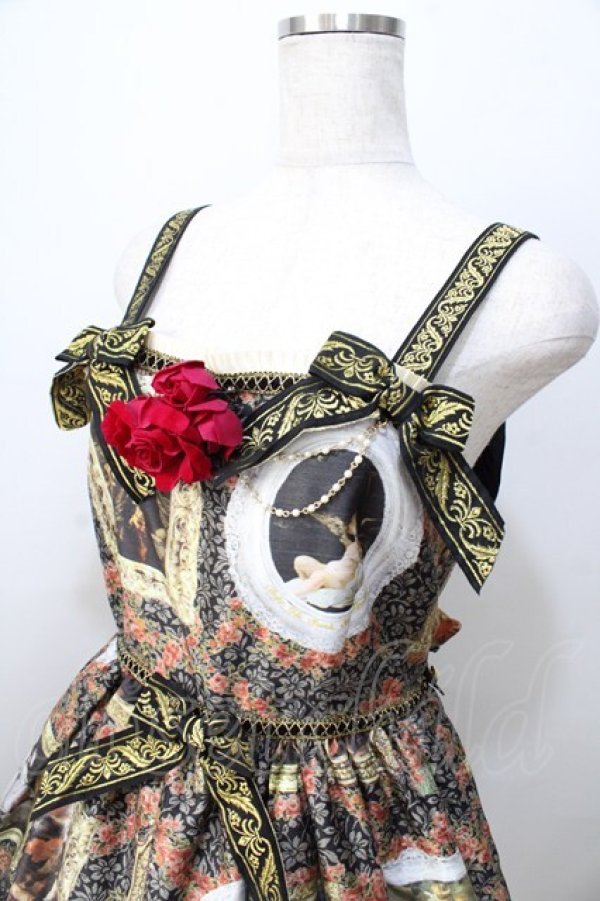 シャルル・フィリジェ、祈る聖女、希少な画集より、高級新品額・額装付 Angelic Pretty / Carnival in the Toy Boxジャンパースカート
