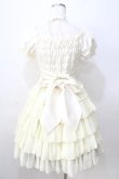 画像2: Pina sweetcollection / シフォンフリルワンピース  生成り Y-25-08-30-117-LO-OP-SZ-ZY (2)