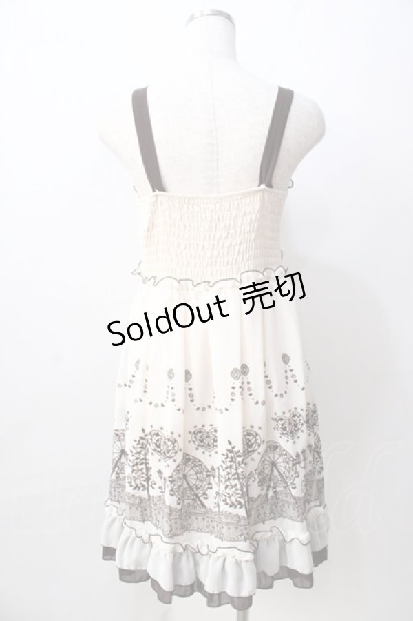 画像2: axes femme / ハートメルヘン2WAYチュニ  生成り Y-25-08-30-141-AX-OP-SZ-ZY (2)