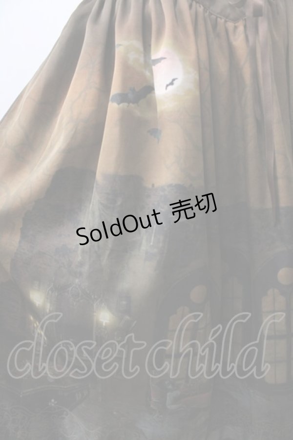 画像3: ALICE and the PIRATES / Vampire Nocturne柄スカート  茶 Y-25-08-30-156-PA-SK-SZ-ZY (3)