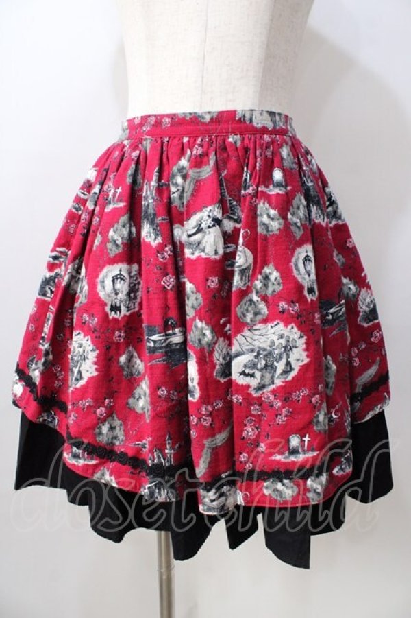 イノワ　舞踏会 バッスルスカート　新品　タグ付き　ボルドー ALICE and the PIRATES / Vampire Forest バッスルスカート