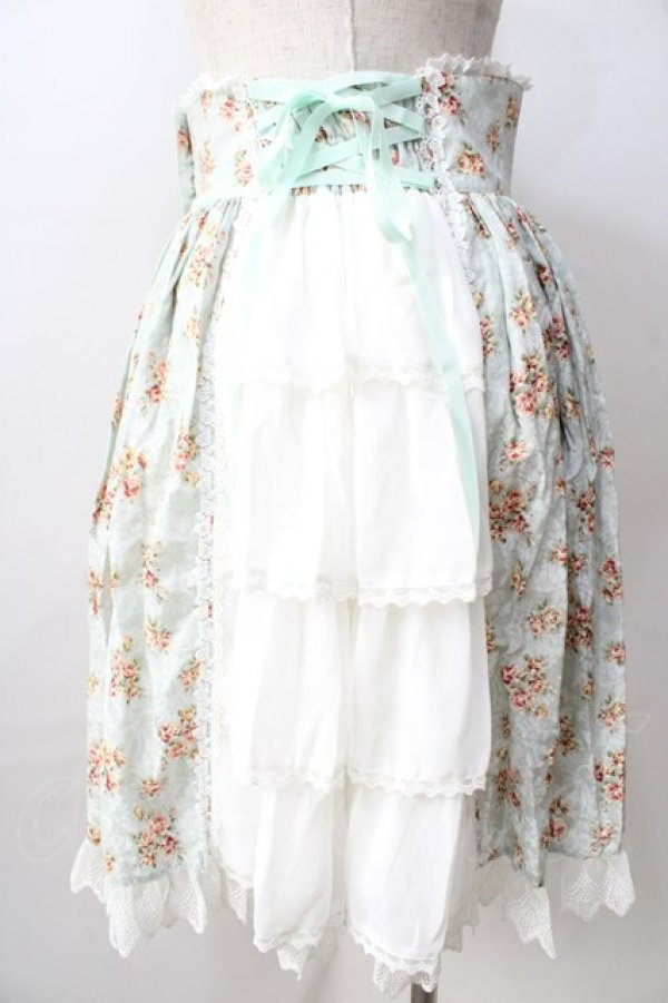 画像2: BABY,THE STARS SHINE BRIGHT / Rose Boudoirスカート  ミント Y-25-08-30-172-BA-SK-SZ-ZY (2)