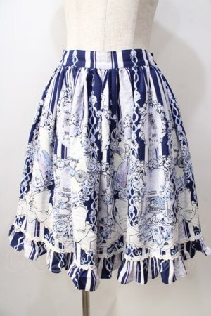 画像: BABY,THE STARS SHINE BRIGHT / Marie Antoinette〜美しき王妃の華麗なる肖像〜スカート  青 Y-25-08-30-173-BA-SK-SZ-ZY