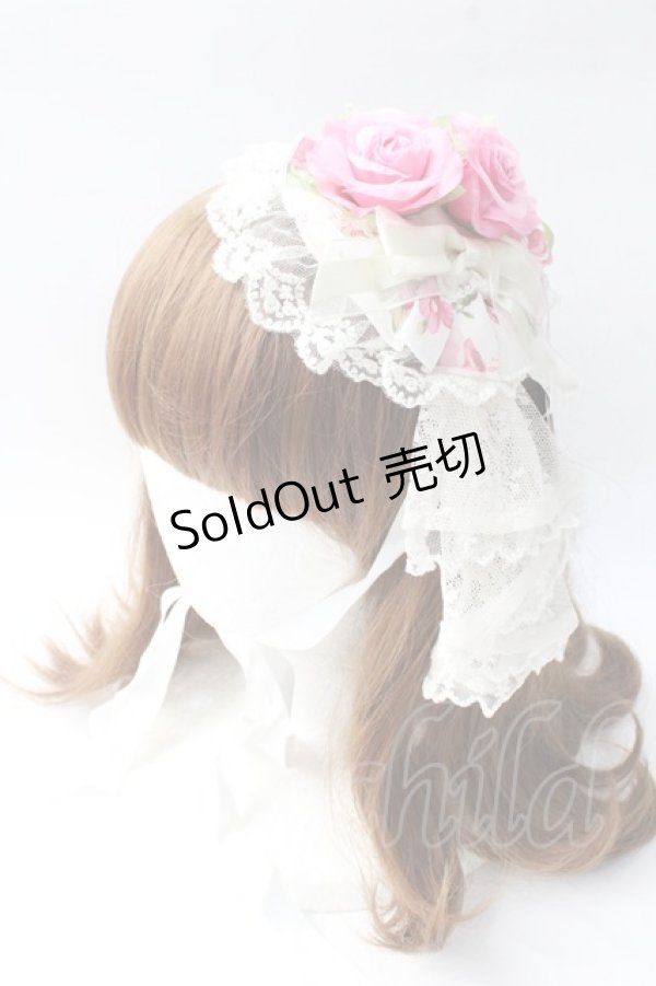 画像1: Angelic Pretty / Dramatic Roseキャノティエ  白 Y-25-08-30-053-AP-AC-SZ-ZY (1)