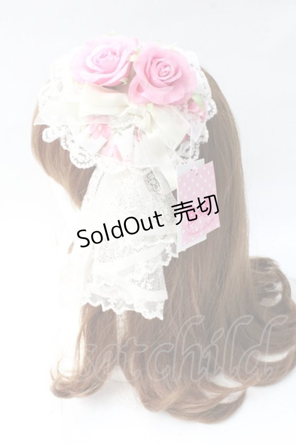 画像2: Angelic Pretty / Dramatic Roseキャノティエ  白 Y-25-08-30-053-AP-AC-SZ-ZY (2)
