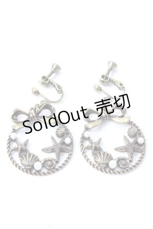 画像: axes femme / 深海イヤリング  アンティークゴールド Y-25-08-30-005-AX-AC-SZ-ZY