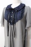 画像4: axes femme / シフォンチュニック  グレー Y-25-08-31-038-AX-TO-SZ-ZY (4)