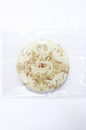 画像: metamorphose / 缶バッチ  生成り Y-25-08-31-006-ME-ZA-SZ-ZY