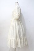 画像2: Melody BasKet / Dolly lace ワンピース M アイボリー Y-25-08-31-043-LO-OP-SZ-ZY (2)