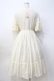 画像3: Melody BasKet / Dolly lace ワンピース M アイボリー Y-25-08-31-043-LO-OP-SZ-ZY (3)