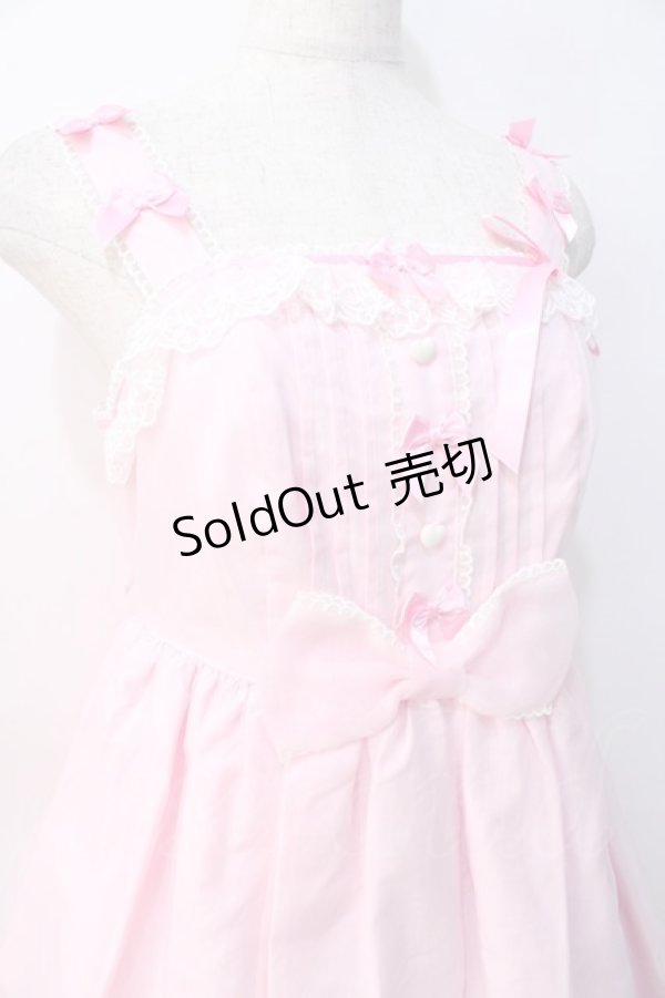 画像4: Angelic Pretty / Whip Ribbonジャンパースカート  ピンク Y-25-08-31-046-AP-OP-SZ-ZY (4)