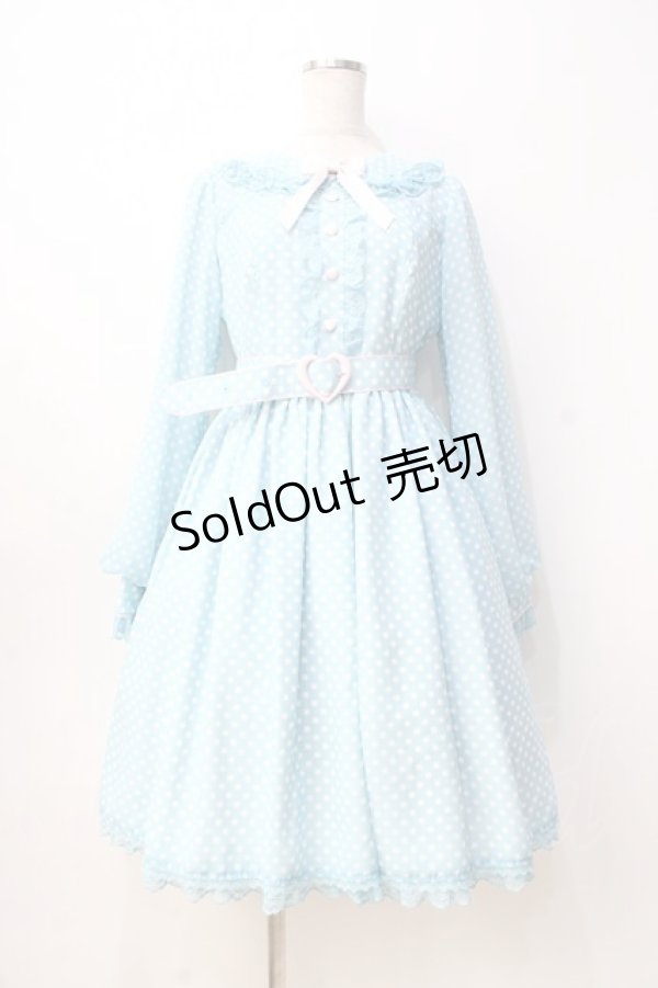 画像1: Angelic Pretty / Falling Heartワンピース  サックス Y-25-08-31-050-AP-OP-SZ-ZY (1)