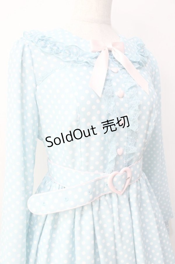 画像4: Angelic Pretty / Falling Heartワンピース  サックス Y-25-08-31-050-AP-OP-SZ-ZY (4)