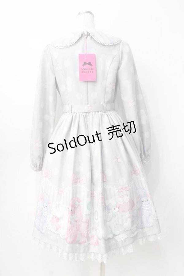 画像3: Angelic Pretty / Lovely Poodleワンピース  グレー Y-25-08-31-052-AP-OP-SZ-ZY (3)
