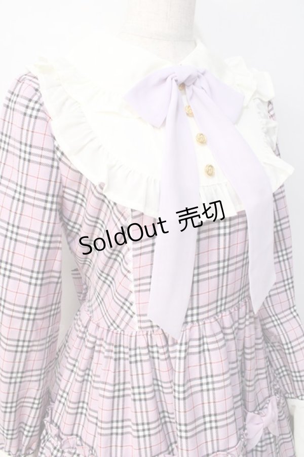 画像4: Angelic Pretty / Cute Candy Checkワンピース  ピンク Y-25-08-31-053-AP-OP-SZ-ZY (4)
