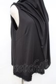 画像4: axes femme / ポンチョ風トップス  黒 Y-25-08-31-014-AX-TO-SZ-ZI (4)