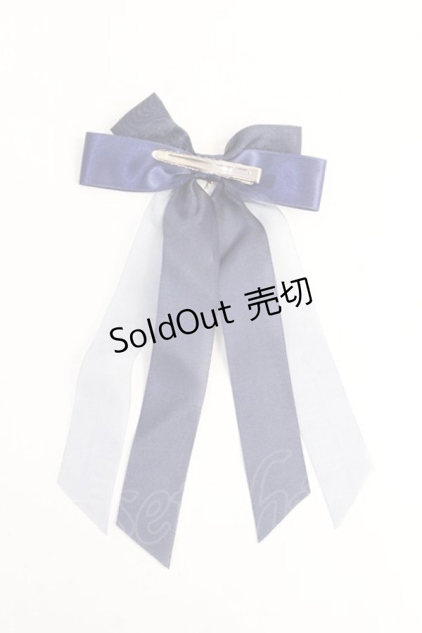 画像2: Angelic Pretty / SaintCrossクリップ  ネイビー Y-25-08-31-003-AP-AC-HR-ZT487-F005 (2)