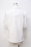 画像3: an another angelus / ドレープタイ付きシャツ F オフ×グレー Y-25-08-31-025-CA-BL-SZ-ZY (3)